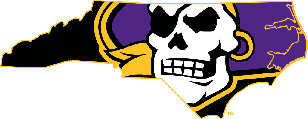 East Carolina Pirates 2014-Pres Alternate Logo vinyl decal